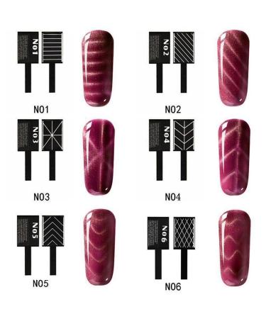 9pcs Cat Eye Magnetic LED Polish Set | Soak Off UV Gel Manicure Tools for Stunning Nail Art Design - Buy Online on GoSupps.com