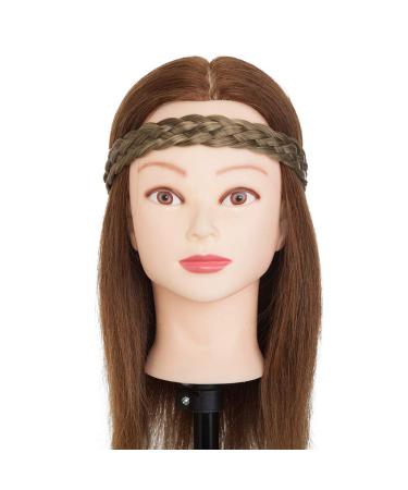 Tess Hair Tie - Adjustable Hair Part Dutt Band for Women | 2.5cm Wide Brown/Medium Blonde | Perfect for Braids & Extensions - Buy Online on GoSupps.com