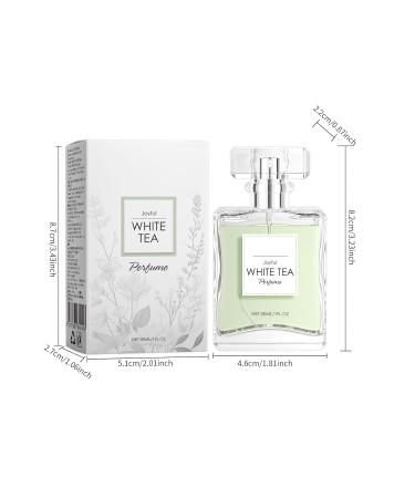Woman Perfume White Tea Perfume Subtle Hypoallergenic Eau De Parfum Sweet Spray Deodorant Suitable for Special Occasions Presents for Women 30ml 4.6x2.2x8.2cm Mint Green - Buy Online on GoSupps.com