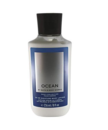 Bath and Body Works Ocean Men's Signature Collection Body Lotion 8 fl oz - Shea Butter, Coconut Oil, Vitamin E - Buy Online on GoSupps.com