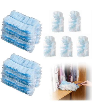 LAMELLIS 60 Pieces Disposable Dusters with Replace Heads Refills Bulk Duster Brush for Cleaning Home Office Blinds Car Easy Install Easy to Use - Buy Online on GoSupps.com