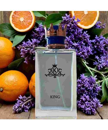 King&Invincible Black Men Cologne Set Eau De Parfum Spray For Men Fruity Notes Enriched By A Strong Woody Based Fragance Ideal for Day Wear - 3.4 Fl Oz - Buy Online on GoSupps.com