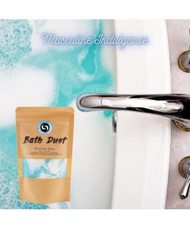 Sacred Remedy Five for Him Magic Bubble Bath Dust. Vibrating Relaxing and Magic Shea Butter Powder Bath Bomb 190g  - Buy Online on GoSupps.com