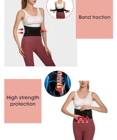 Buy XL Back Support Belt for Men & Women | Breathable Compression Aid for Back Pain Herniated Disc & Sciatica Relief - International Shipping Available - Buy Online on GoSupps.com