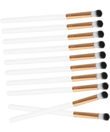 FOMIYES 20 Pcs Makeup Brush Small Eyeshadow Brush Eye Shadow Brush for Makeup White Wooden Handle 17.50X1.00X1.00CMx2pcs Whitex2pcs - Buy Online on GoSupps.com