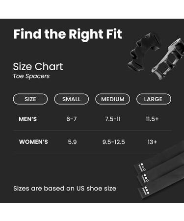 Toe Spacers & Toe Separators for Bunions | Correct Alignment & Comfort | Includes Resistance Bands & Case | Ideal for Athletes & Yoga - Unisex - Buy Online on GoSupps.com