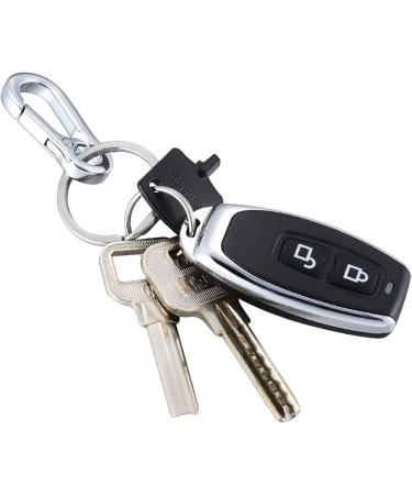 10 Mini Metal Carabiner Hooks & Key Rings - Travel & Hiking Keychain Clips - Buy Online on GoSupps.com