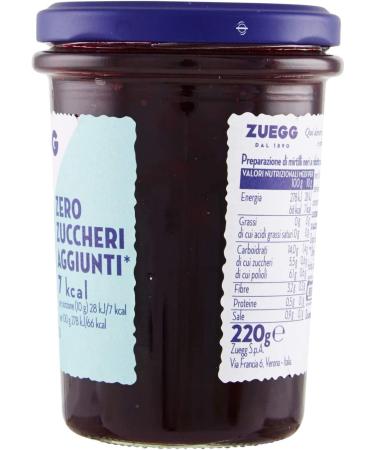Italian Gourmet E.R. Zuegg Blueberry Jam No Added Sugar 220g + Polpa Italian Gourmet 400g (Pack of 6) - Buy Online on GoSupps.com