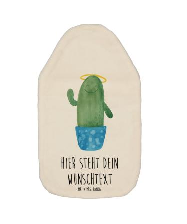 Mr. & Mrs. Panda Personalized warm bottle of cactus Heilig - personalized gifts sisters halo sister grain pillow with white