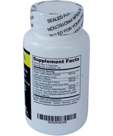 Lean 180 Burn: Triple Strength Weight Loss Supplement - 100% All Natural Formula, Burn Body and Belly Fat, Break Through Plateaus (60 Capsules) - Buy Online on GoSupps.com