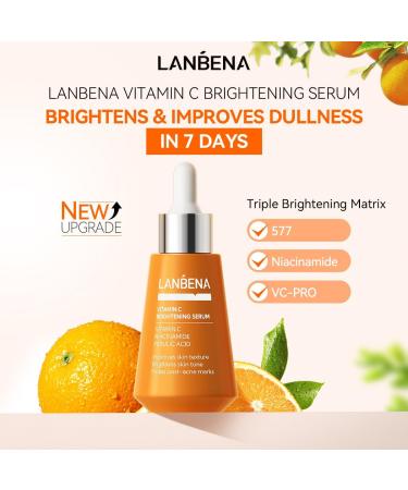  LANBENA LANBENA Vitamin C Brightening Serum - Buy Online on GoSupps.com