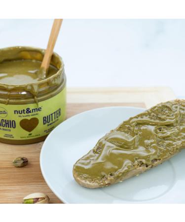 Pistachio Puree 250g nut&me | 100% Roasted Pistachio | No Preservatives or Additives | Gluten Free | Sugar Free | High in Pro - Buy Online on GoSupps.com
