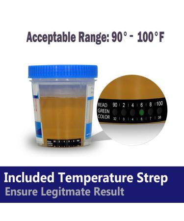PrimeScreen 14-Panel Instant Test Cup with 3 Adulterations - TDOA-1144A3 (10 Pack) - Buy Online on GoSupps.com