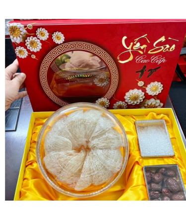 Type 1 Swiftlet Nests - Khanh HOA Swallow Island 50g & 100g | Premium Edible Bird's Nest from Vietnam - Buy Online on GoSupps.com