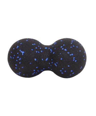 Massage ball double ball massage ball for yoga physiotherapy depth tissue massage pain relief portable fascia training ball for neck back leg (size: 6.3 x 3.15inch)