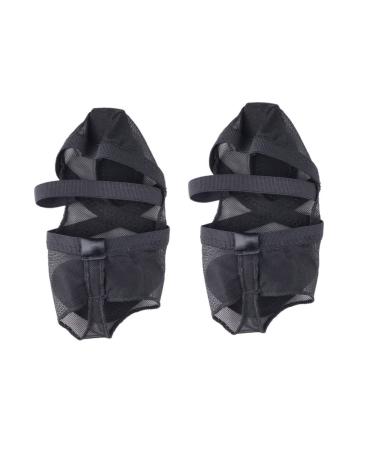 NOLITOY 1 Pair Foot Pads Toe Wrapped Cushion Durable Insole Pads Key Covers Caps Shoe Cushion for Heels Forefoot Insoles Pad Toe Pouch Cushions Full Palm Foot Cover Fitness