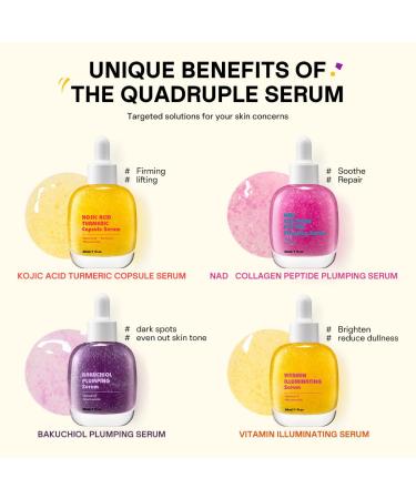 Rejuvenating & Hydrating Face Serum with NAD Peptide Complex Ceramides & Collagen | Anti-Aging Serum for Dewy Skin Fine Lines & Wrinkles | Moisturizing Serum for All Skin Types (NAD+) - Buy Online on GoSupps.com