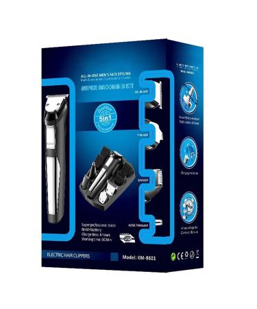 Buy Waterproof Electric Hair Clippers & Trimmer for Men All-in-One Beard Nose Ear Eyebrow Grooming - Buy Online on GoSupps.com