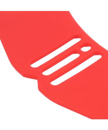 Nose Shadow Template Silicone Contour Tool for Nose Eyebrow and Makeup Tool Set with Applicator Guide for Beauty Enthusiasts (Rose Red+Red) - Buy Online on GoSupps.com