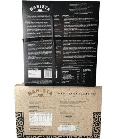 Coffee Gift Set - Consisting of Barista Coffee House Mini To-Go Mugs (9 Cups) and the Decor Collection - Buy Online on GoSupps.com