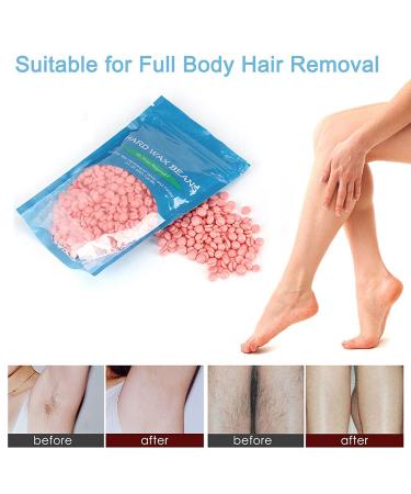 Wax Beans 100g - Hot Hard Wax for Hair Removal | Durable & Comfortable for Face Body Bikini & Legs - Buy Online on GoSupps.com