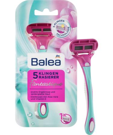 Balea wet razor Fantastique 5-blade razor 1 piece