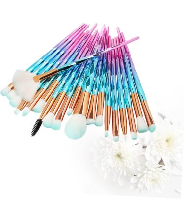 FRCOLOR Eye Shadow Brush Foundation Brush Long Handle Makeup Bristle Make Up Silicone Applicator - Buy Online on GoSupps.com