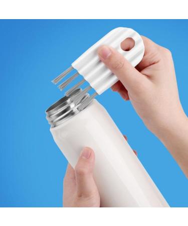 Multi-Functional Crimp Slot Cleaning Brush Groove Slot Cleaning Brush Can Brush Cup lid Keyboard Slot air Cushion Comb Drain Tray etc. One in Grey and one in White - Buy Online on GoSupps.com
