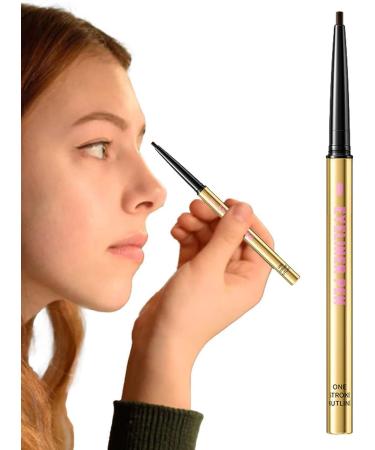 Smudge Proof Eyeliner Waterproof Fade-proof Eyeliners for Eye Makeup | 6 Colors Long-Lasting Smooth Glide No-skip Eyeliner Pencil for Beginners Professionals Fanelod Dark Brown - Buy Online on GoSupps.com
