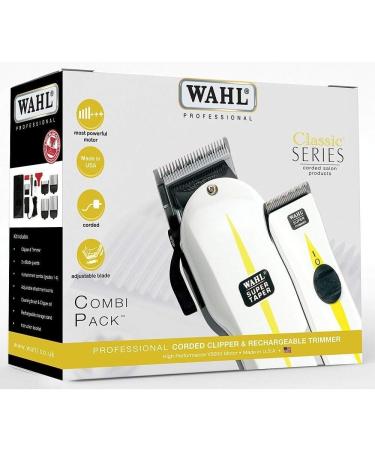 Wahl Super Taper & Super Trimmer Combi Kit - Premium Hair Clipper Set for Professionals | Fast International Shipping - Buy Online on GoSupps.com