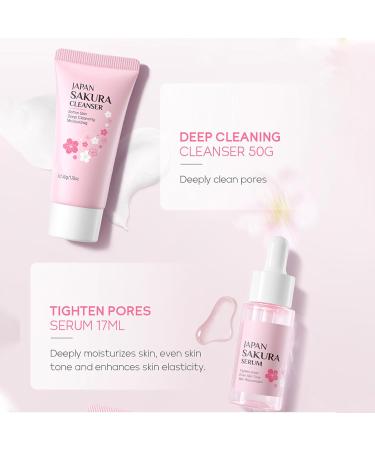 Skincare Gift Set For Teenage Girls Skin Care Sets & Kits for Women Gift Set-Cleanser Toner Serum Eye Serum Essence Serum- Facial Care Sets&Kits for Pores Blackheads Hydrate Moisturize Skin Travel Kit - Buy Online on GoSupps.com