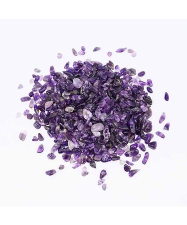 Crystals Stones 200g Natural Polished Amethyst raw Rough Tumble Stone Crystal Gravel 7mm-9mm for Decoration JIZTGEDM - Buy Online on GoSupps.com