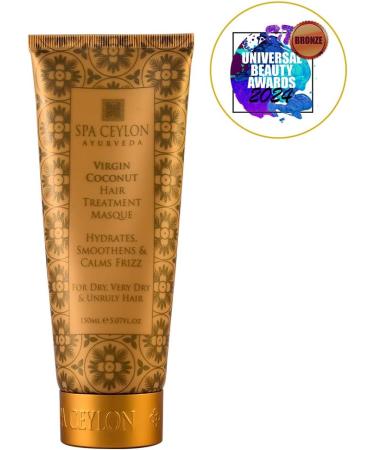 SPA CEYLON Virgin Coconut Hair Treatment Masque | Deep Conditioning | Hair Repair | 100% Vegan & Vegetarian | Best for Dry - Buy Online on GoSupps.com