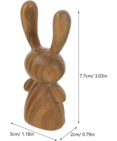 Shop Minkissy Natural Rabbit Shape Sandalwood Gua Sha Massage Tools for Eyes & Face - Enhancing Beauty & Relaxation - Buy Online on GoSupps.com