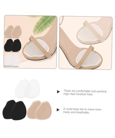 6 Pairs High Heel Cushions - Forefoot Pads Anti-Slip Inserts & Support for Comfort | International Shipping - Buy Online on GoSupps.com
