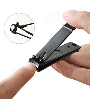 OUSIKA Nail Clippers Nail Clippers Stainless Steel Nail Cutter Toenail Fingernail Manicure Cutter Thick Ingrown Toenail Scissors Tools Nail Art Tool Nails - Buy Online on GoSupps.com