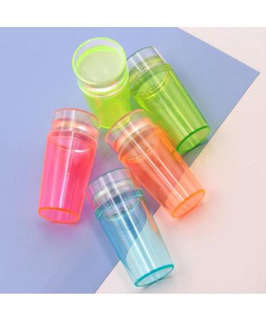 One-Piece Transparent Silicone Nail Art Stamp with Scraper | Clear DIY Manicure Tools | Green Nail Decoration - Buy Online on GoSupps.com