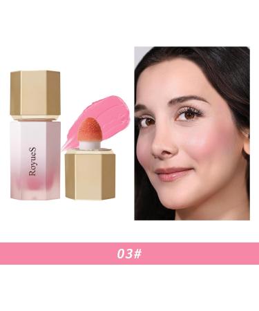 Liquid Cheek Soft Cream Blush Rouge Long-Lasting Formula Women's Cosmetics Makeup for Daily Use at Workplace - Buy Online on GoSupps.com