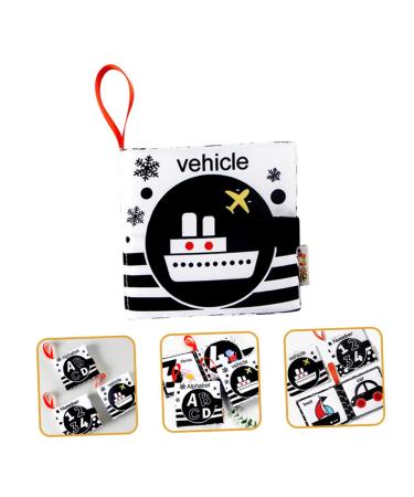 Upkoch 4-Piece Crinkle Books for Babies - Colorful Fabric Toys for Newborns | Perfect Birthday Gift | 12.5x11.5 cm - Buy Online on GoSupps.com