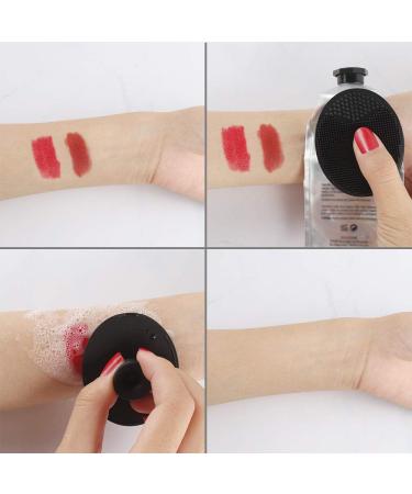 Dadabig 18 PCS Silicone Cleansing Pads Makeup Cleaner Brush Silicone Face Scrubber Facial Cleansing Brush Exfoliating Blackhead Remover Scrubber Cleansing Pad for Skin Care 6 Colors - Buy Online on GoSupps.com