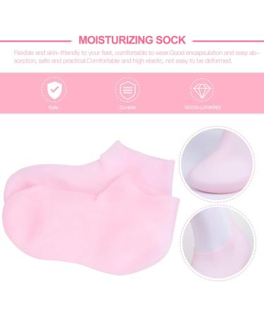 Moisturizing Protective Socks for Dry Cracked Feet | Gel Socks for Heal Relief - Soft & Comfortable Sleep Socks - Buy Online on GoSupps.com