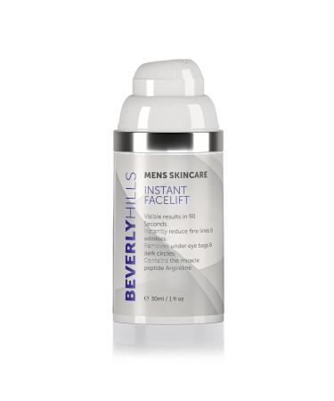 Beverly Hills Mens Instant Facelift and Eye Serum Treatment for Dark Circles, Puffy Eyes, and Wrinkles