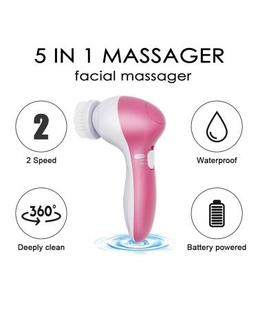 Shop Wine Facial Kit for Glowing Skin | 6-Piece Skincare Set with Massager - International Shipping Available - Buy Online on GoSupps.com
