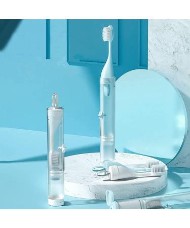 3-in-1 Travel Toothbrush Set with Soft Bristles & Refillable Toothpaste Tube - Portable Camping & Travel Accessories (White 1 Piece) - Buy Online on GoSupps.com