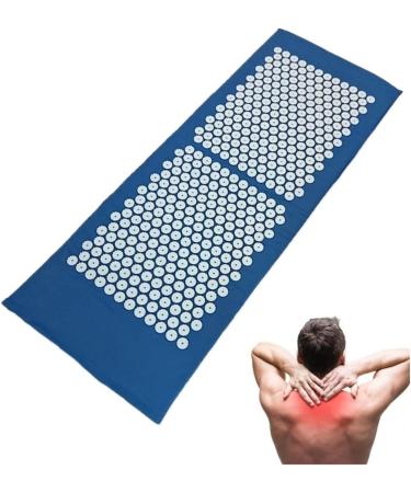 Dunlap Acupressure Massage Pillow Mat - Stress & Back Pain Relief | Purple Set for Ultimate Relaxation - International Shipping Available - Buy Online on GoSupps.com