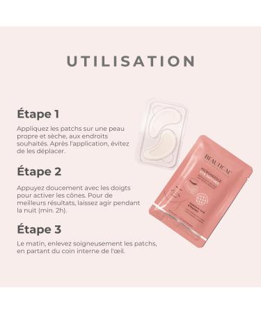 Patchs pour les yeux aux Micro-aiguilles Anti-poches Anti-rides Anti- ge Anti-Cernes Repulpant | Effet lissant imm diat | Peau Rajeunie | Acide Hyaluronique | Peptides | 1 paire - Buy Online on GoSupps.com