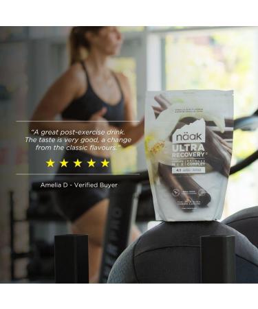 N AK Complete Mixes Ultra Recovery 10 servings 600g | for optimal recovery after a hard workout. Plant-based proteins and electrolytes | non-GMO vegan gluten-free and soy-free (Vanilla-cha ) - Buy Online on GoSupps.com