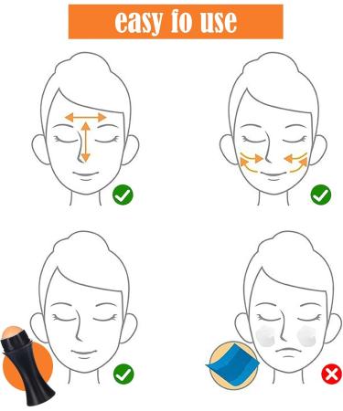 Reusable Oil-Absorbing Face Roller | Volcanic Stone Facial Scooter for Oily Skin | International Shipping - Buy Online on GoSupps.com