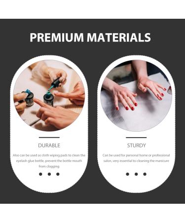 FOMIYES 2 Boxes Eyelash Wipes Non-woven Fabric Adhesive Eyelash Glue Remover Pad Gel Polish Remover Pads Nail Wipes Pads Eyelash Tools Lint Wipes for Nails Extend Plastic No Shedding - Buy Online on GoSupps.com