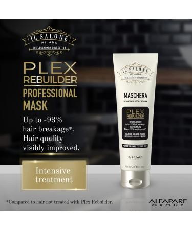 Il Salone Milano Professional Plex Rebuilder Mask - 5.18 Oz - Restores & Restructures Bleached, Colored, Treated Hair - Bond Rebuilder - Premium Quality - Buy Online on GoSupps.com